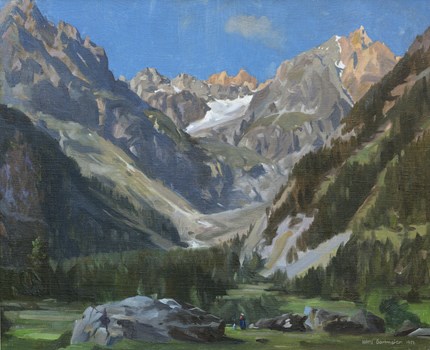 Gartmeier Hans 1910 1986 Le Val Ferret Et Lôçoeaiguille Dôçoeargentie Çre