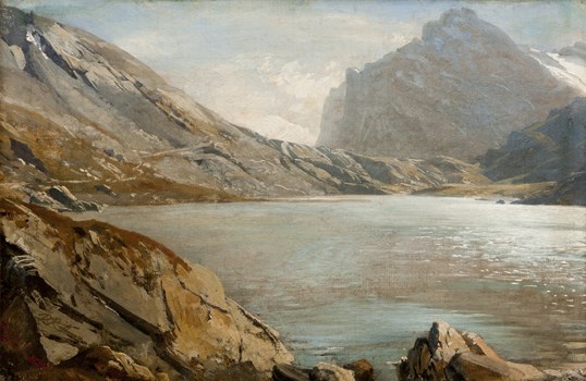 Ritz Raphae Êl 1829 1894 Lac De Duben A Ç La Gemmi